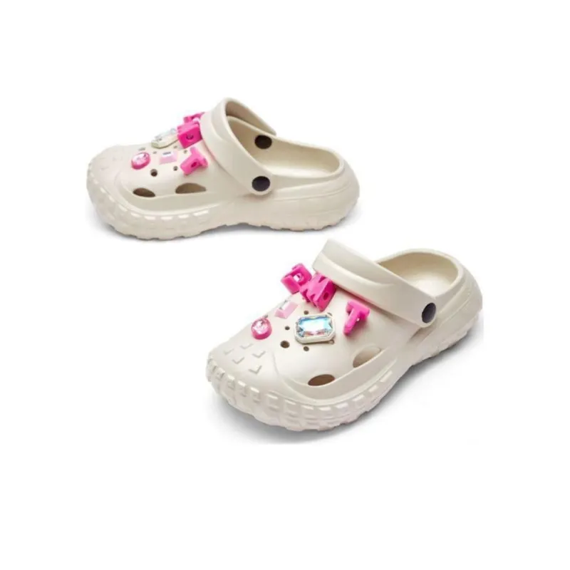 TOOMANYSHOES Light Balloon Clogs 5.5cm Women's-31