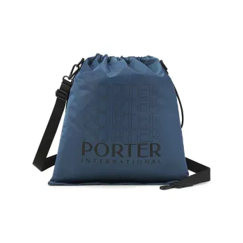 PORTER Nylon Crossbody Handbags Unisex Greece Blue