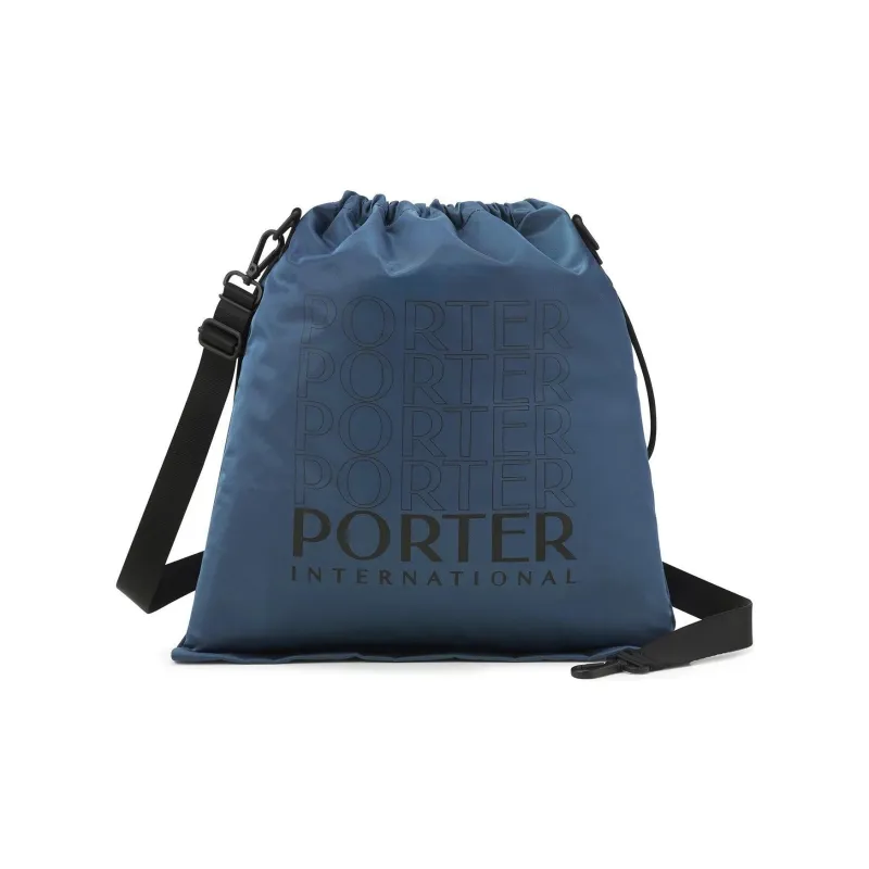 PORTER Nylon Crossbody Handbags Unisex Greece Blue-0