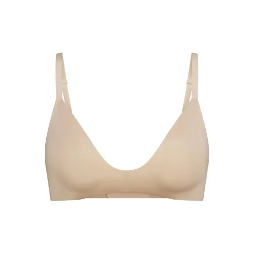 SKIMS WIRELESS FORM T-SHIRT DEMI BRA Bra Women's 1 Pack SAND/Sand