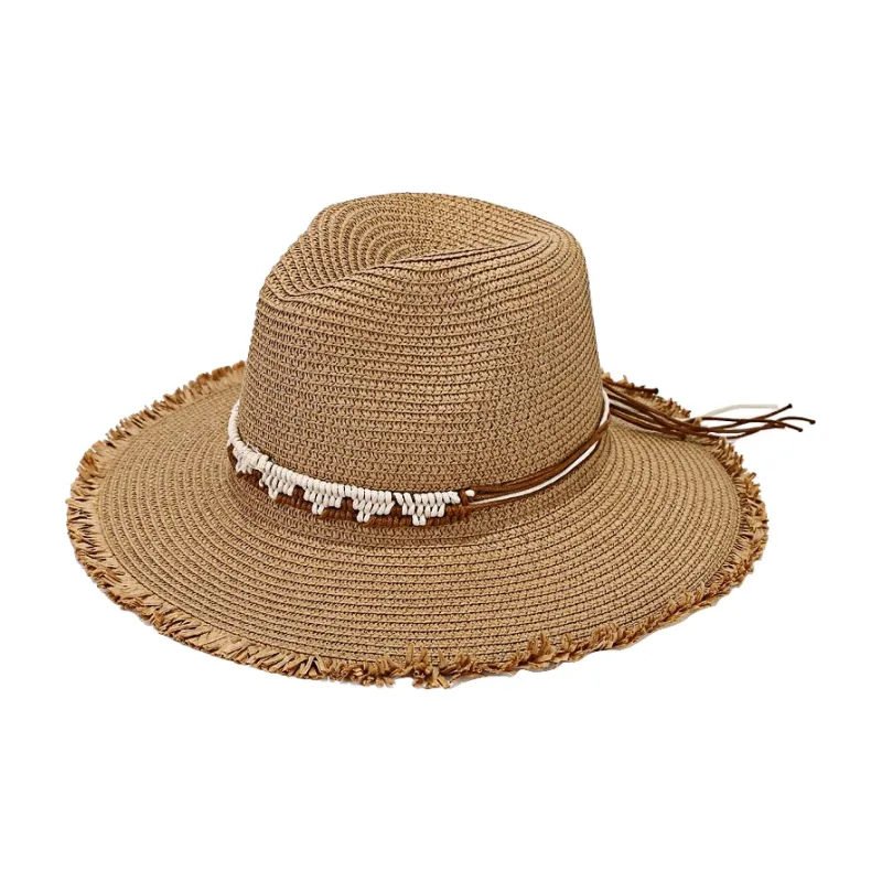 MUSTKOO Straw Woven Sun Protection Hats Unisex-3