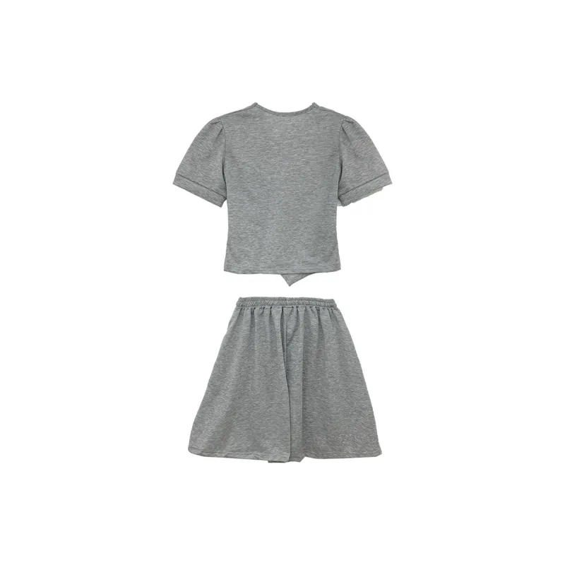 Icicofficial Casual Suit Women's Gray-1