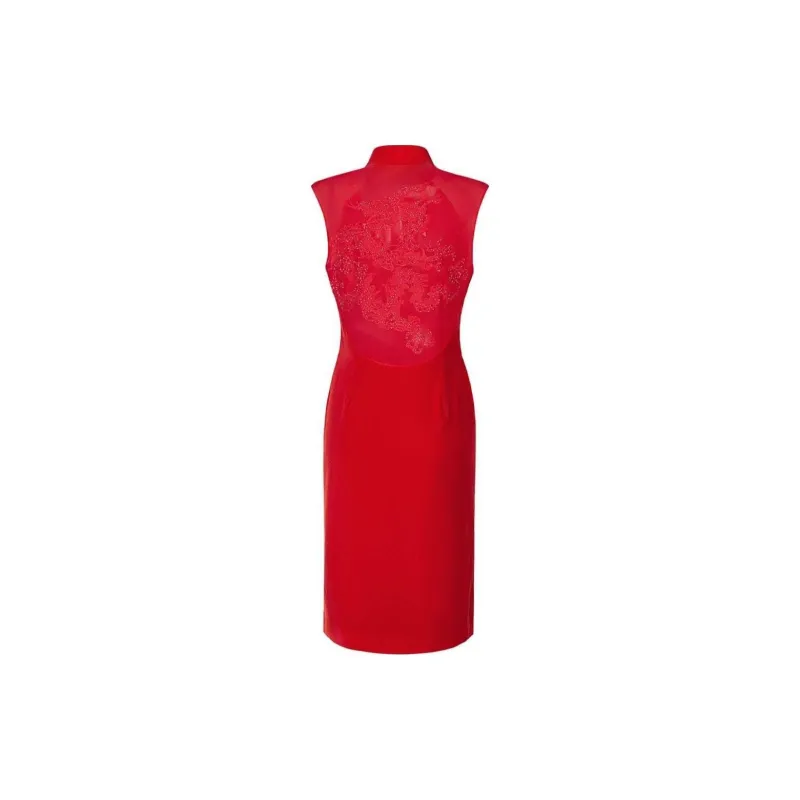 Shanghai Tang X Jacky Tsai Velvet Qipao-1