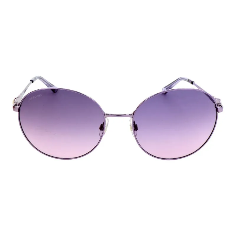 Swarovski Round Frame Sunglasses-0