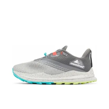 Columbia TRINITY FKT Cushioning Anti-Slip And Wear-Resistant Low-Top Trekking Shoes Women's Gray White