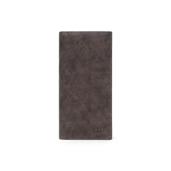 ELLE HOMME Cow Leather Wallet Regular Men's Coffee