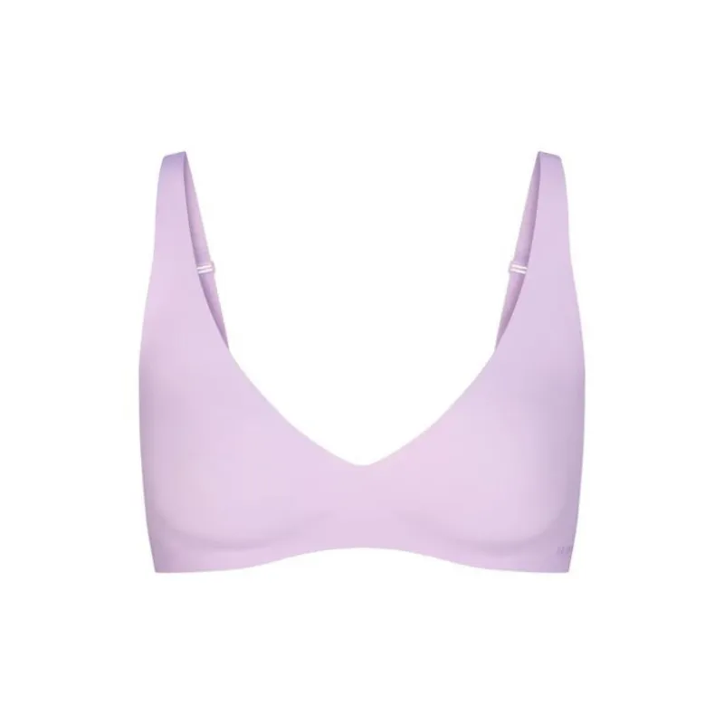 SKIMS NAKED PLUNGE BRALETTE Bra Women's 1 Pack Sugar Plum-0