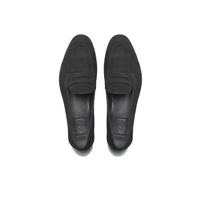 BRIONI Aurland Loafers Men's Black-3