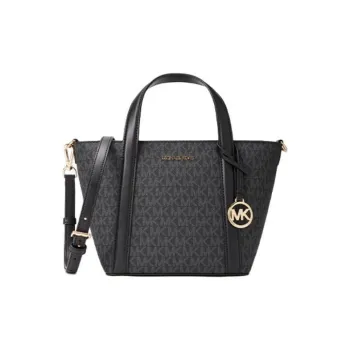 MICHAEL KORS Artificial Leather Tote Bag, Shopping Bag, Shoulder Bag, Crossbody Bag, Handbag Small Size Women's Black