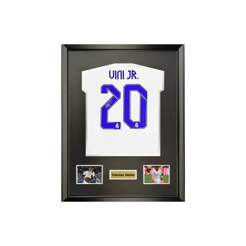 Three For 21-22 targa Madrid Vinicius Or Vinicius Junior Signed Soccer Apparel Jersey With SA Certificate