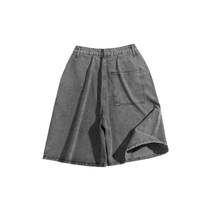 SCRM Denim Shorts Unisex-11