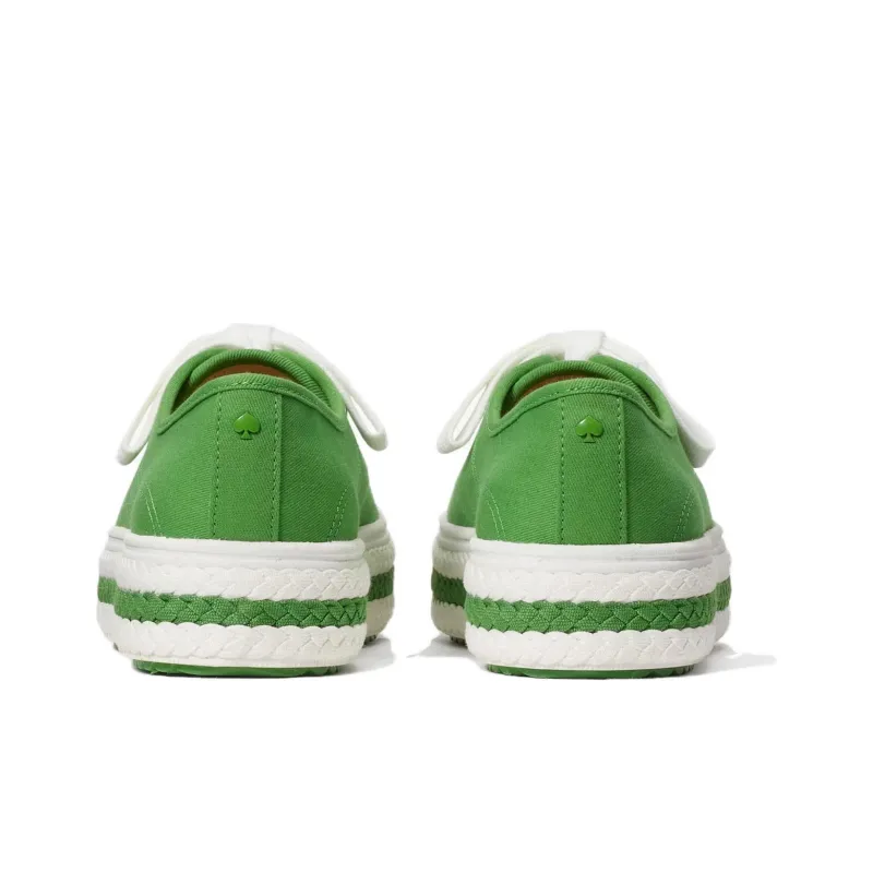 Kate Spade Low-Top Skateboard Shoes Women's Green-3