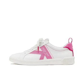 Kate Spade Low-Top Skateboard Shoes Women's Pink White