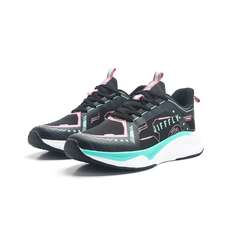 Jifffly Cushioning Anti Slip And Wear Resistant Breathable Height Increasing Rebound Low Top Running Shoes Men's-2
