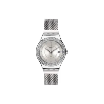 SWATCH Unisex Silver Watch YIS406G