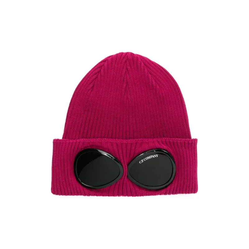 C.P. Company Goggles-detail Ribbed Beanie-0