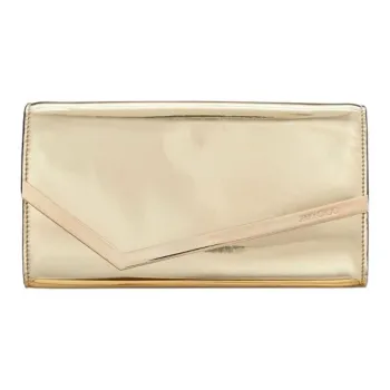 Jimmy Choo Emmie Mirrored Pouch Bag
