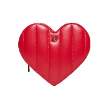 DSQUARED 2 Leather Shoulder Bag Crossbody Bag Women's Red