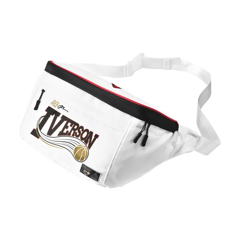 8atheist DRACONITE Collaboration Polyester Crossbody Bag, Fanny Pack, Shoulder Bag Unisex White-7