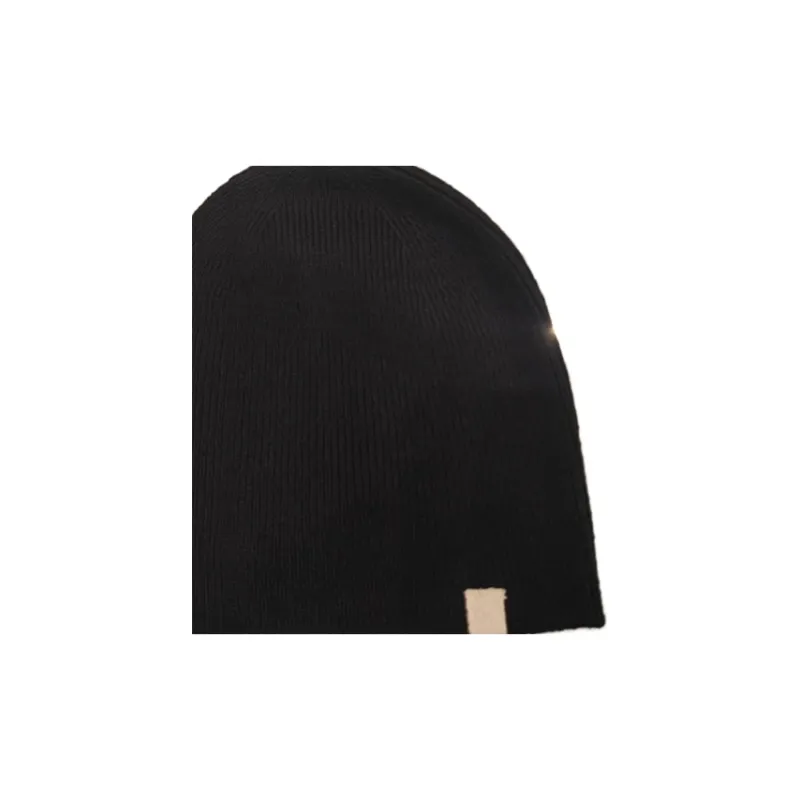 JIL SANDER Wool Beanies Unisex Black-2