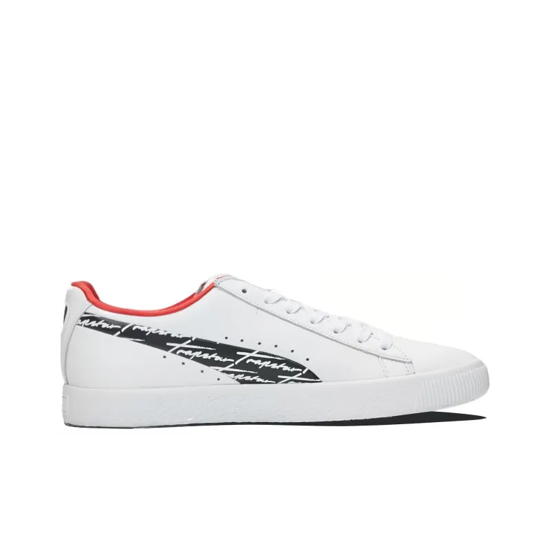PUMA Clyde Trapstar White-1