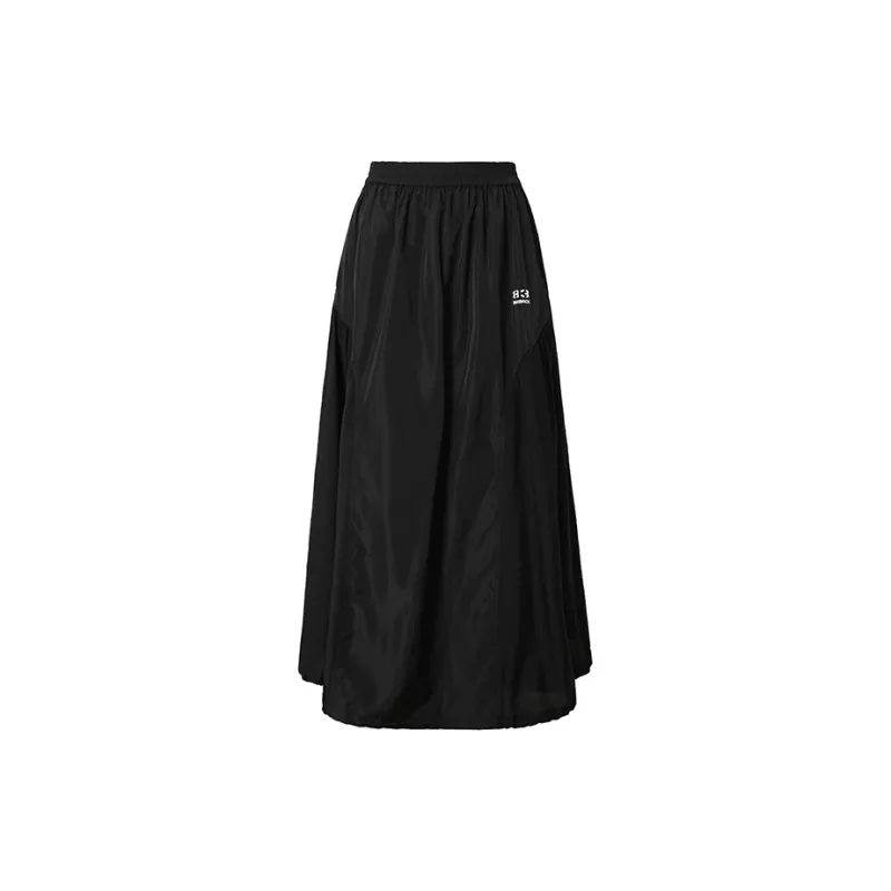 BE ALL KABUTO Casual Long Skirts Women's Black-1