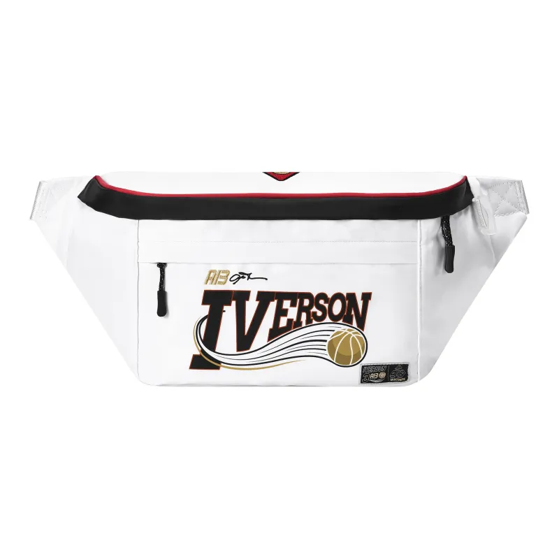 8atheist DRACONITE Collaboration Polyester Crossbody Bag, Fanny Pack, Shoulder Bag Unisex White-6