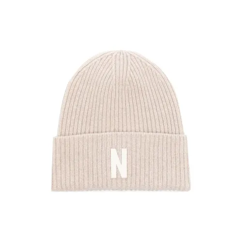 NORSE PROJECTS Logo-patch Ribbed Wool Beanie