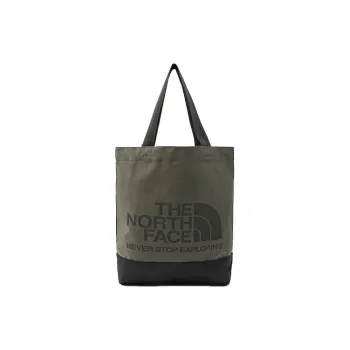 THE NORTH FACE Polyester Tote Bag Shopping Bag Shoulder Bag Handbag Regular Unisex Green