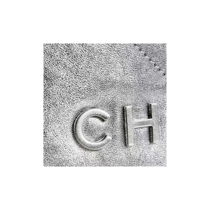 CHANEL 22Bag Bright Calfskin Bucket Bag, Shoulder Bag, Crossbody Bag Mini Women's Silver-3