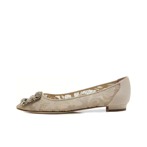 MANOLO BLAHNIK Women's Casual Shoes Women's Beige