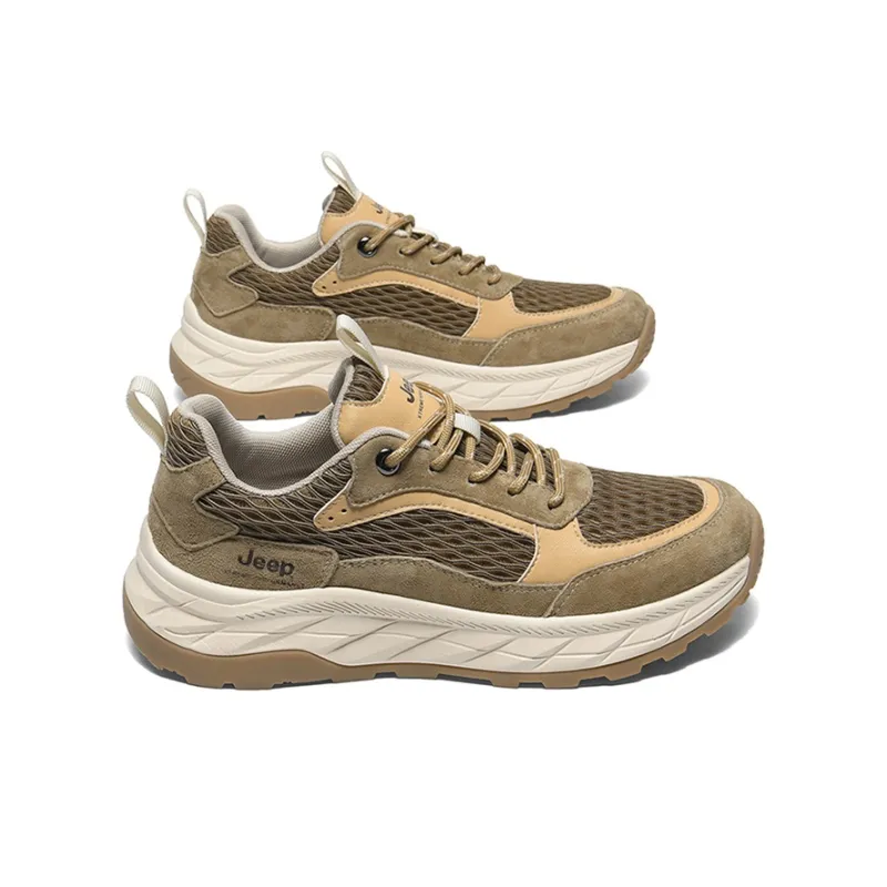 Jeep Slip Resistant Waterproof Low Top Hiking Shoes Men's-12