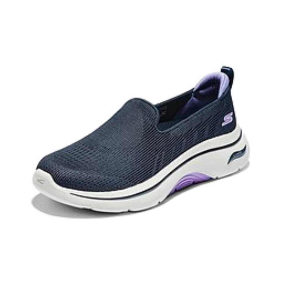 ●ONE BRILLIANT● CarlaOB541Black 5009360805 Skechers Casual Shoes Women's Low-Top Black White Purple