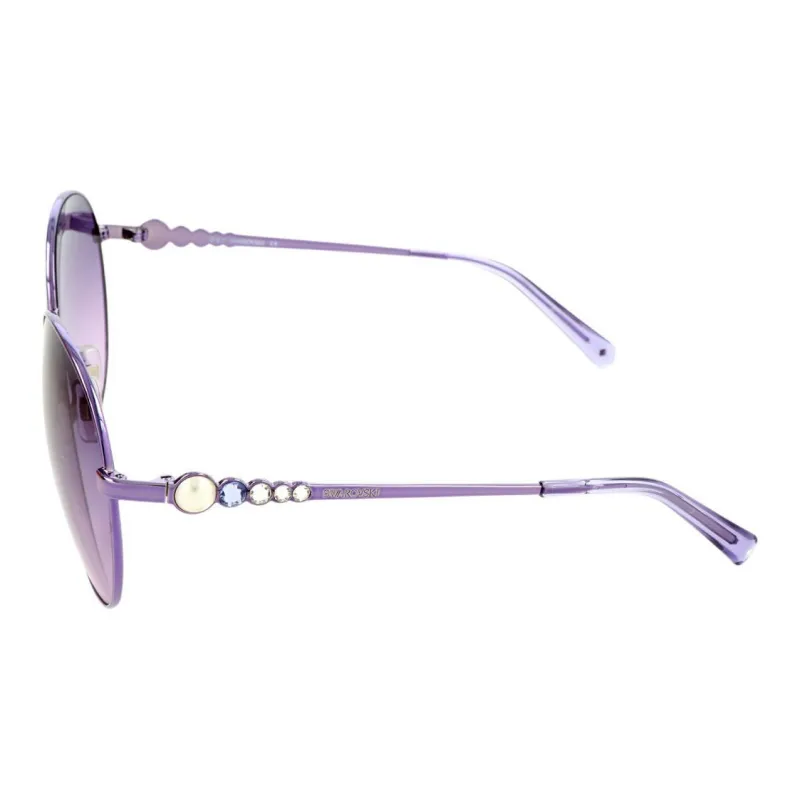 Swarovski Round Frame Sunglasses-2