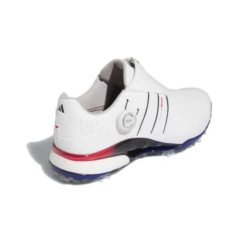 Adidas Tour360 24 Boa Wide Golf Shoes 'White'-3