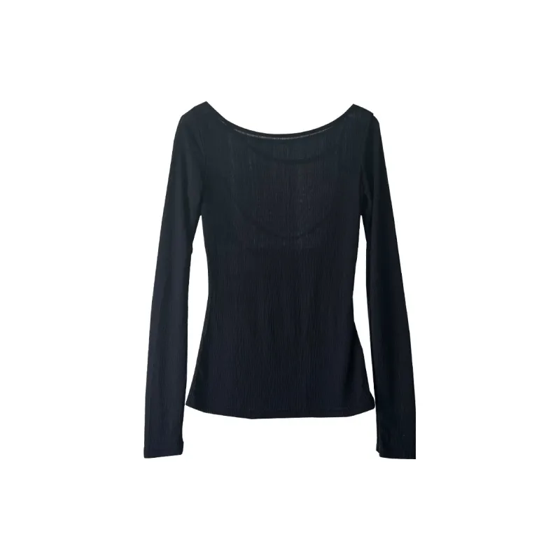 Fuccykee Knitwear Women's Navy Blue-1