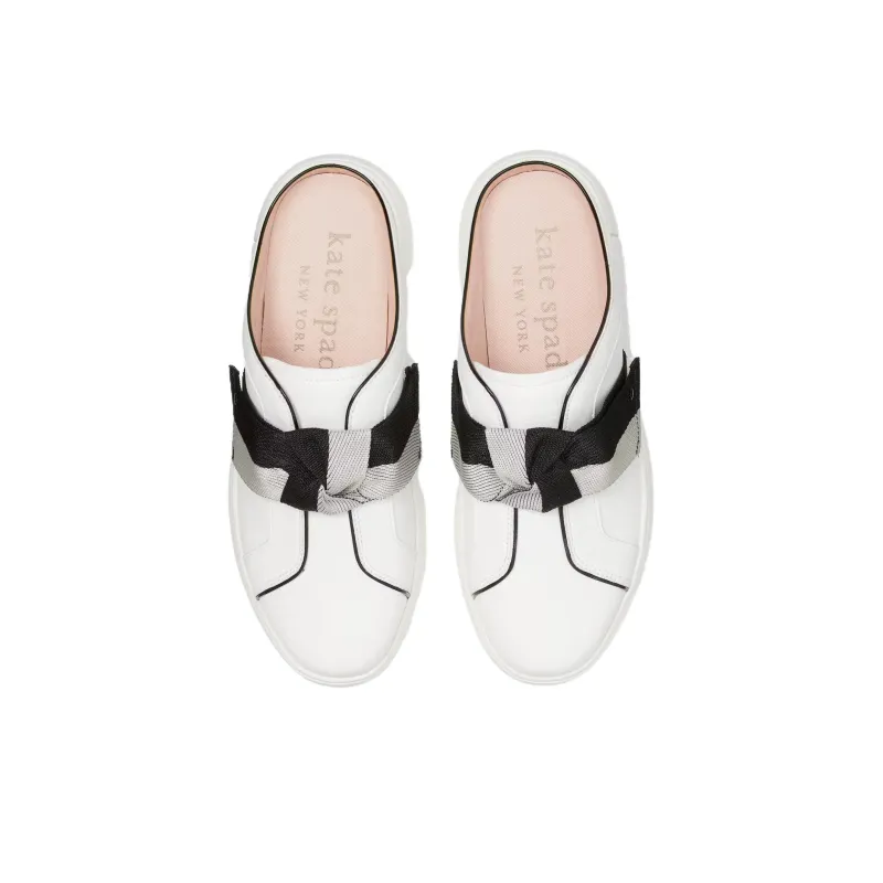 Kate Spade Wrap-toe Slippers Women's White-2