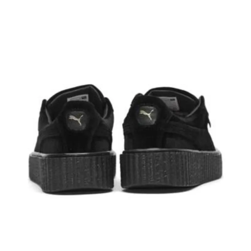 PUMA Creepers Rihanna Fenty Satin Black-2