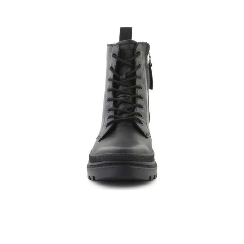 Palladium Off Leather Short Chelsea Boots Women's Black-2