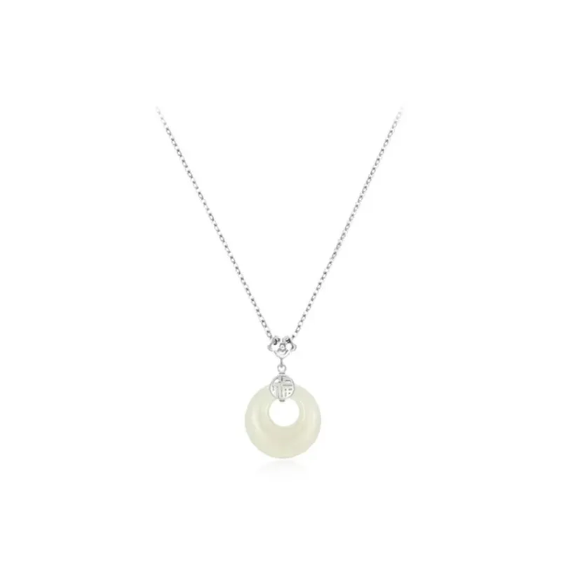 Zhongzhao Jewelry Chalcedony Necklaces Unisex-0