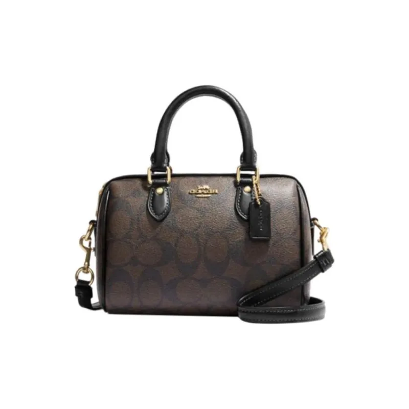 COACH Mini Rowan Crossbody In Signature Canvas-0