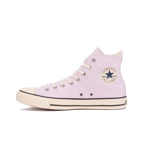 Converse All Star Canvas Shoes Unisex High-Top Light Purple/ivory/black/red