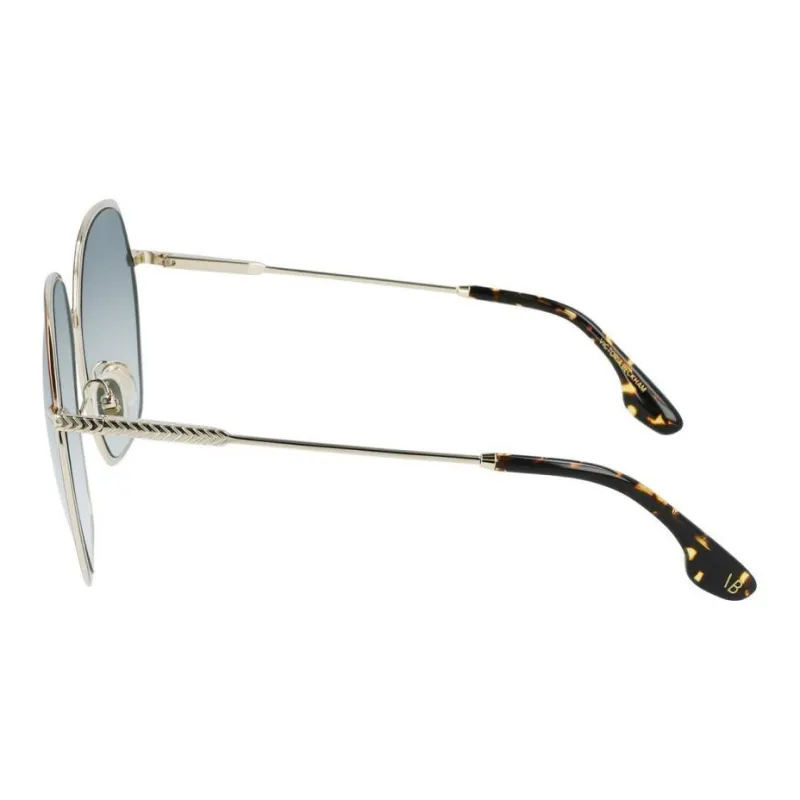 Victoria Beckham Square Sunglasses Women's Silver-3