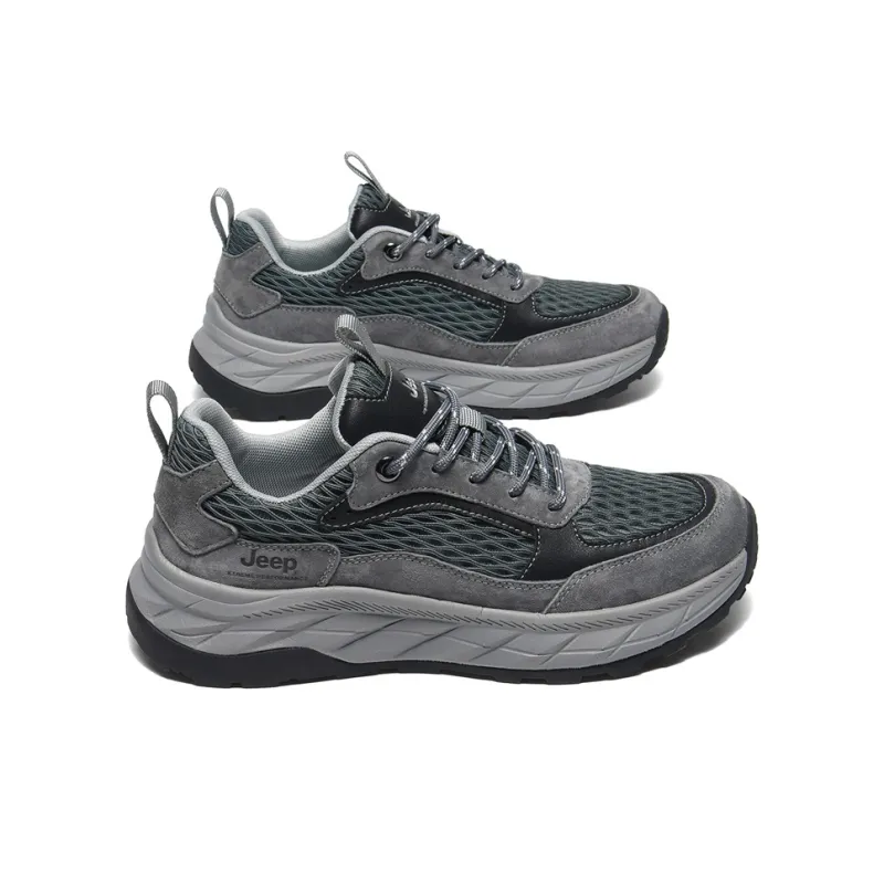 Jeep Slip Resistant Waterproof Low Top Hiking Shoes Men's-3