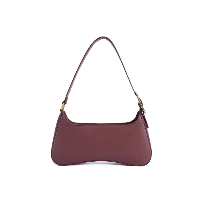 C.LI Cow Leather Cat Head Bag, Shoulder Bag Women's Luo Ying Black/Thin Persimmon Pink/Red Tea Brown-9