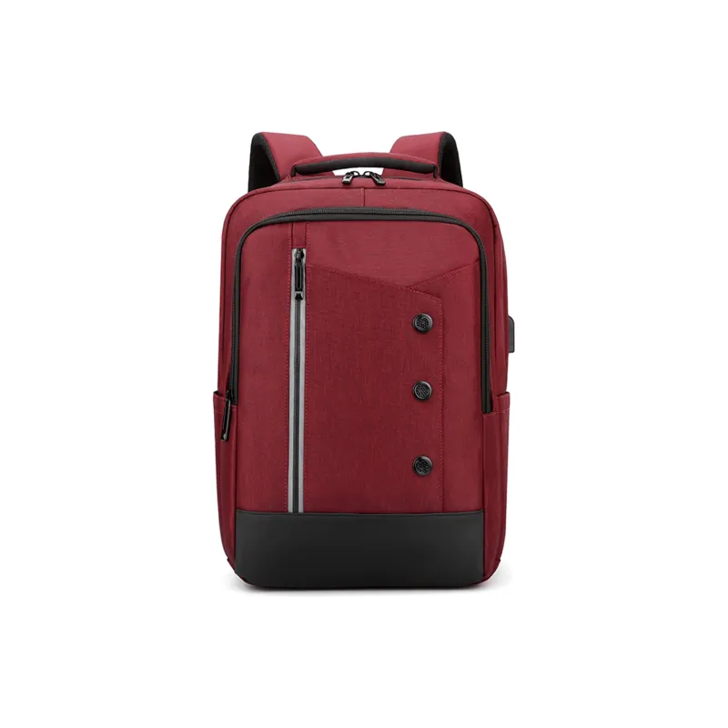 Venerable Brahma Nylon Backpack Large Size Men's Black Blue Burgundy Dark Gray Light Gray-5