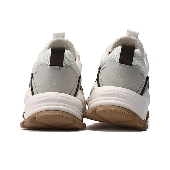 JEEP SPIRIT Chunky Sneakers Men Low Top Shuffleboard White-6