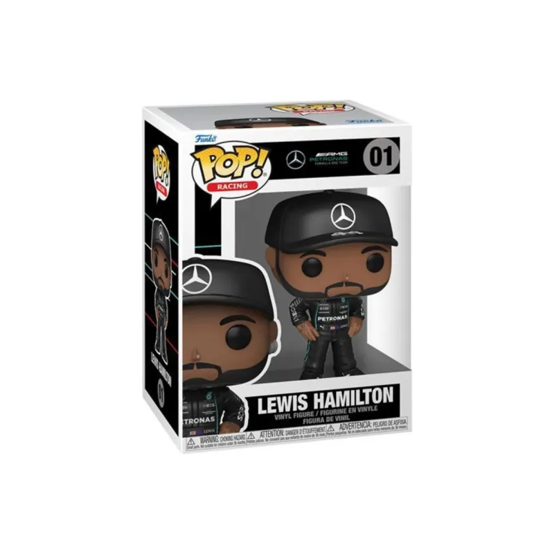 Funko Pop! Racing Mercedes AMG Petronas Formula 1 Team Lewis Hamilton Figure #01-1