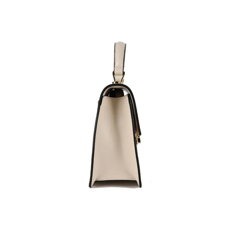 TTaG．baG PU Handbag Regular Women's Black/Ecru-6