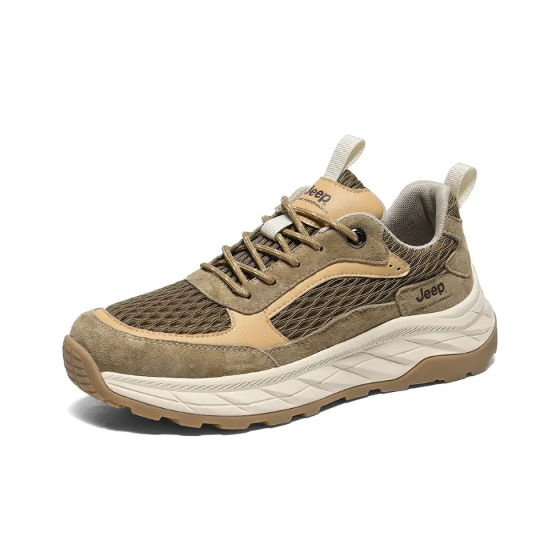 Jeep Slip Resistant Waterproof Low Top Hiking Shoes Men's-10